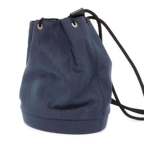 Dior Navy Shoulder Satin  Christian Bag - Picture 1 of 13